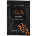 Aqua Flavored Lube .10oz/3ml in Salted Caramel